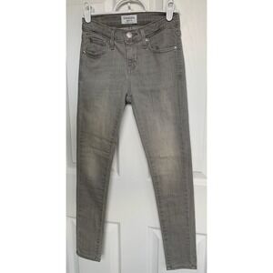 Levi's Denizen Super Skinny Girls Grey/Gray Stretch Jeans Pants Size 10